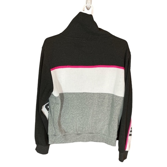 Humble High Neck Sweatshirt Womens 3x Activewear Tri Color Gym Training Casual - Picture 2 of 7